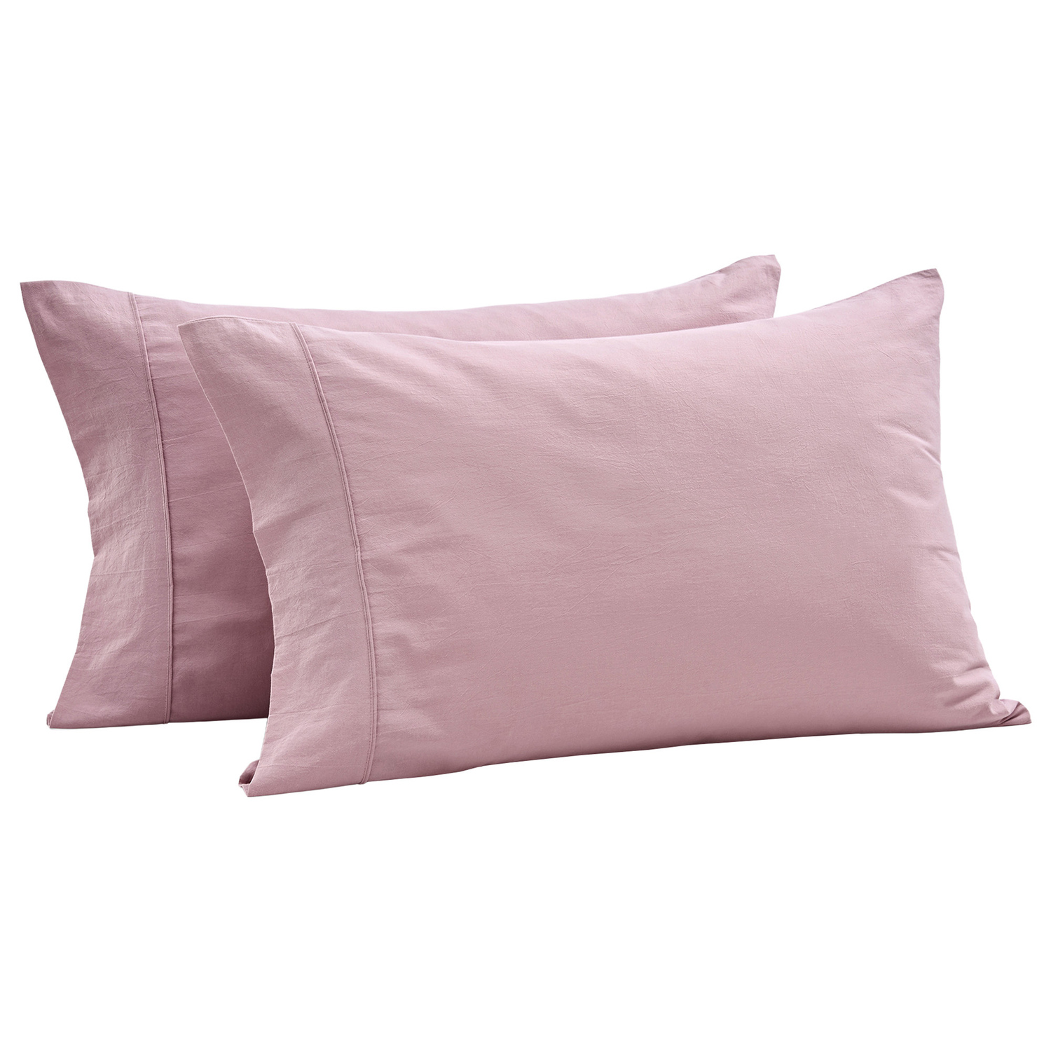 Carmine Cotton Pillowcases