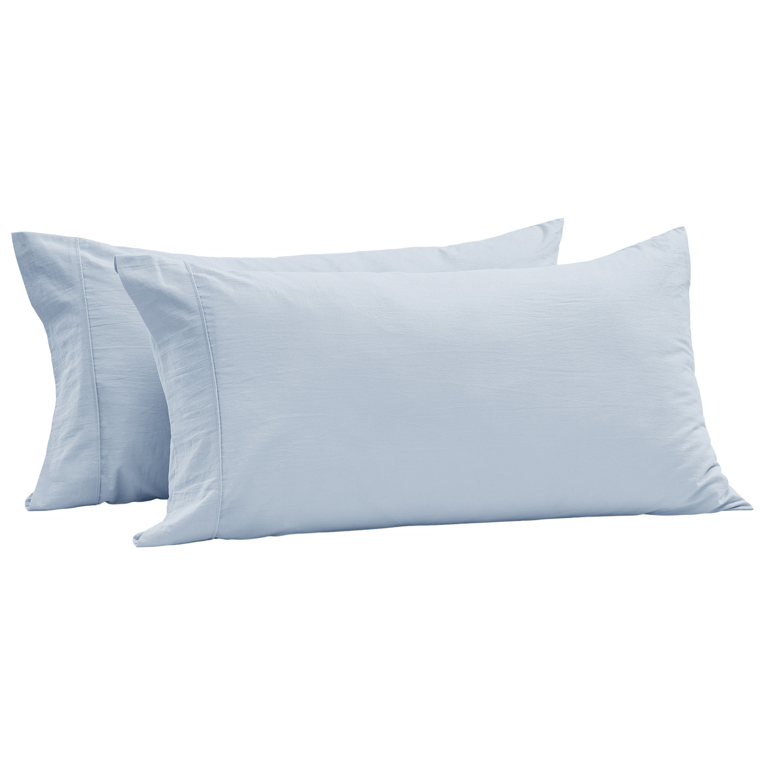 Carmine Cotton Pillowcases