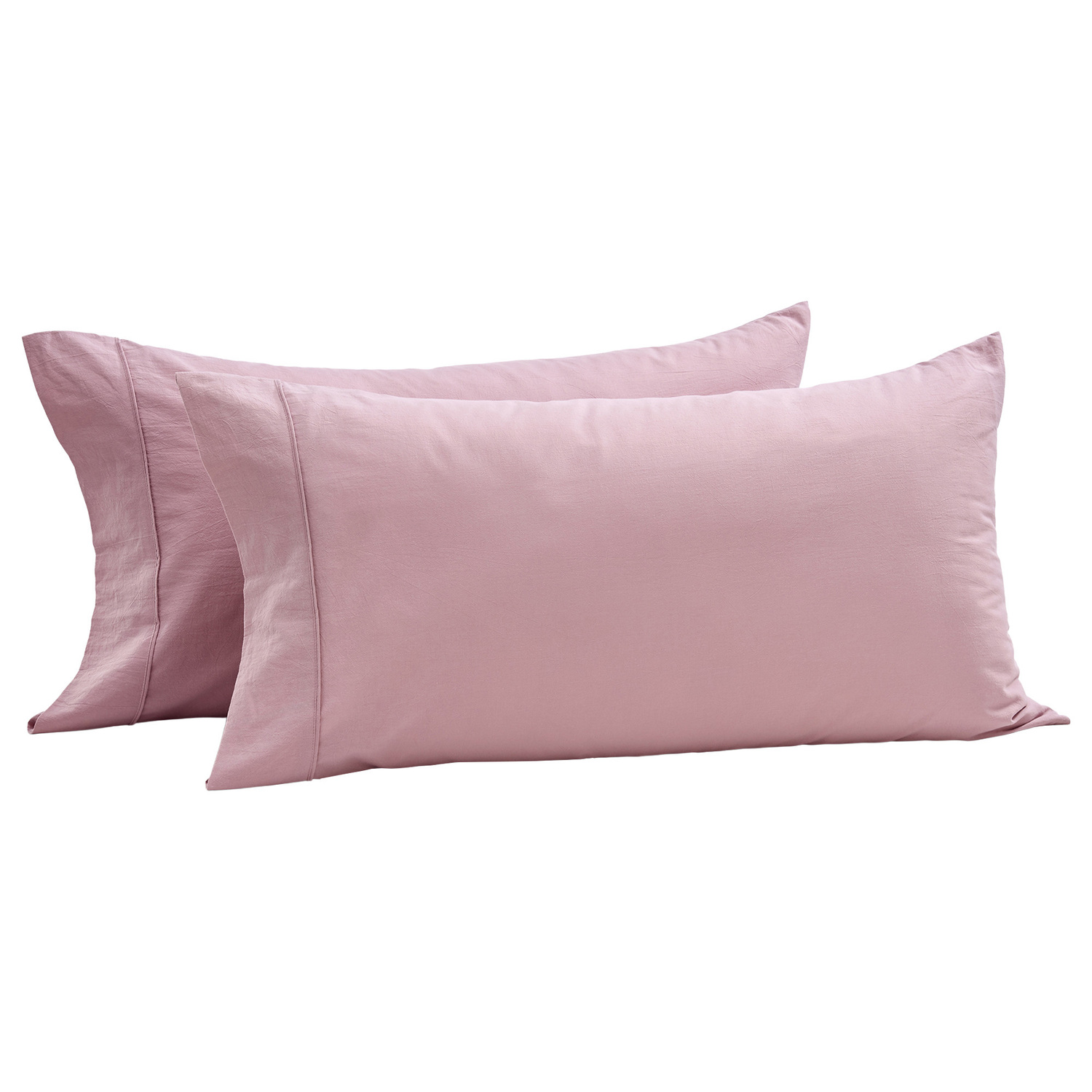 Carmine Cotton Pillowcases