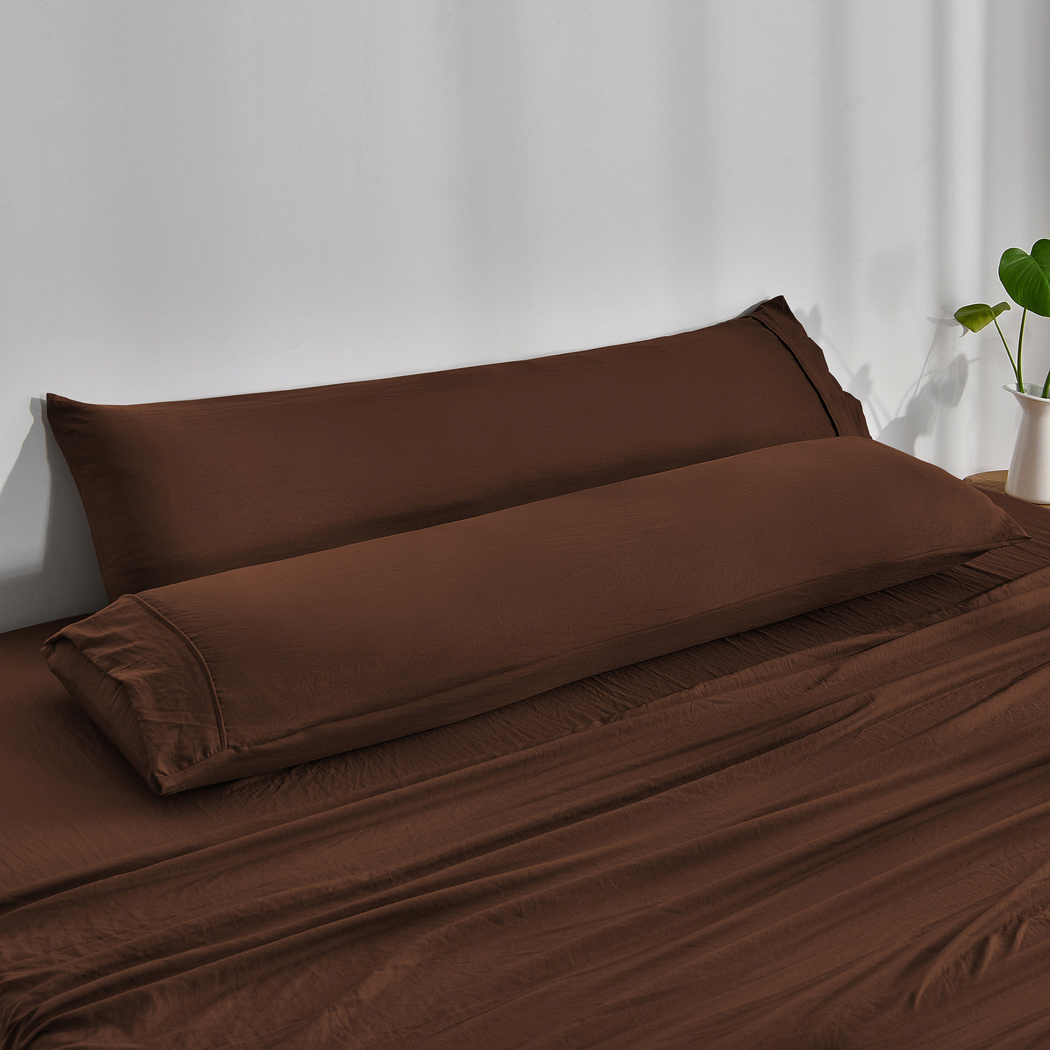 Washed-Microfibre-Body-Pillowcases