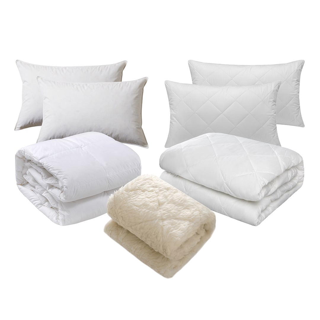 Duck Feather & Down Ultimate Bedding Bundle