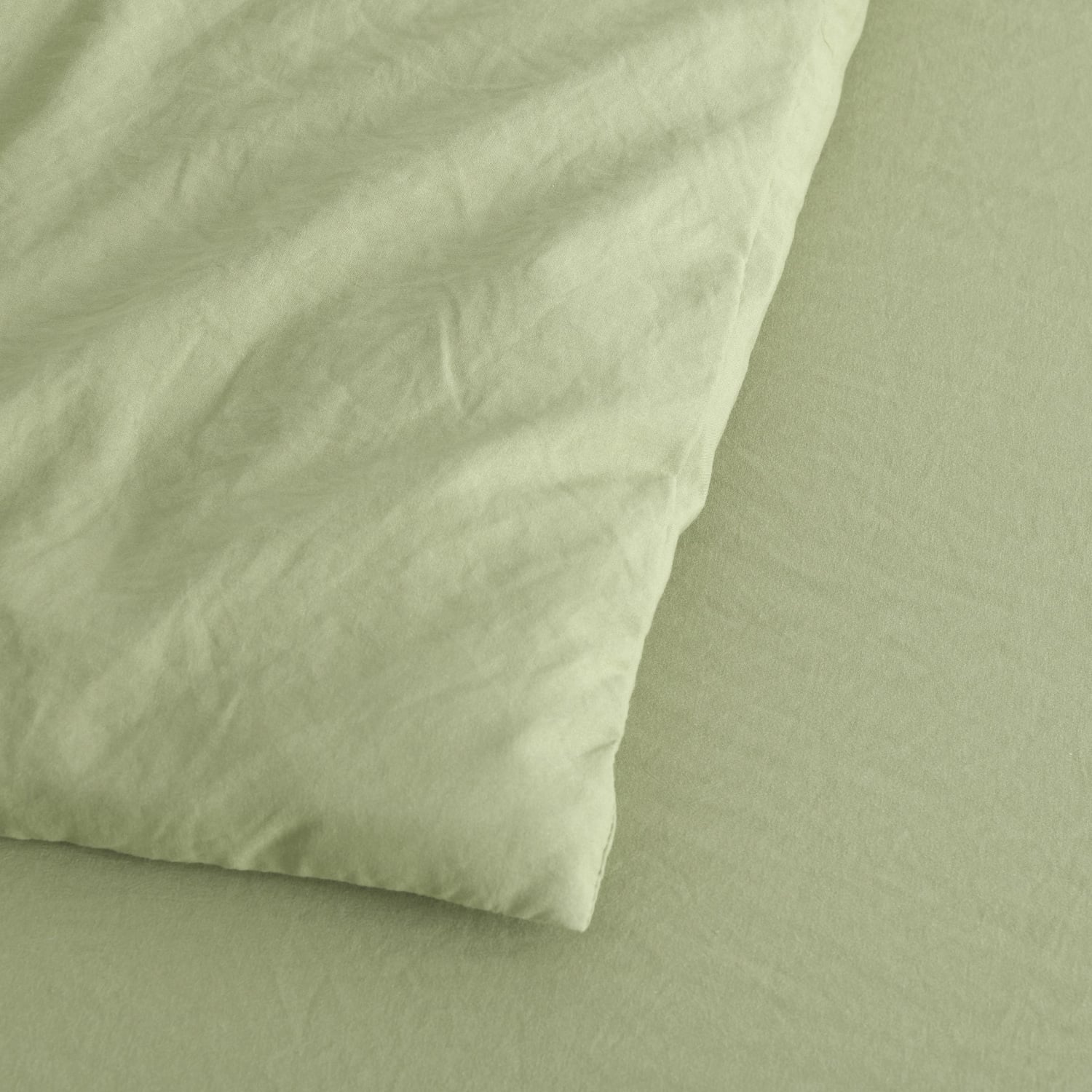 Sage-Washed-Microfibre-Quilt-Cover-Set