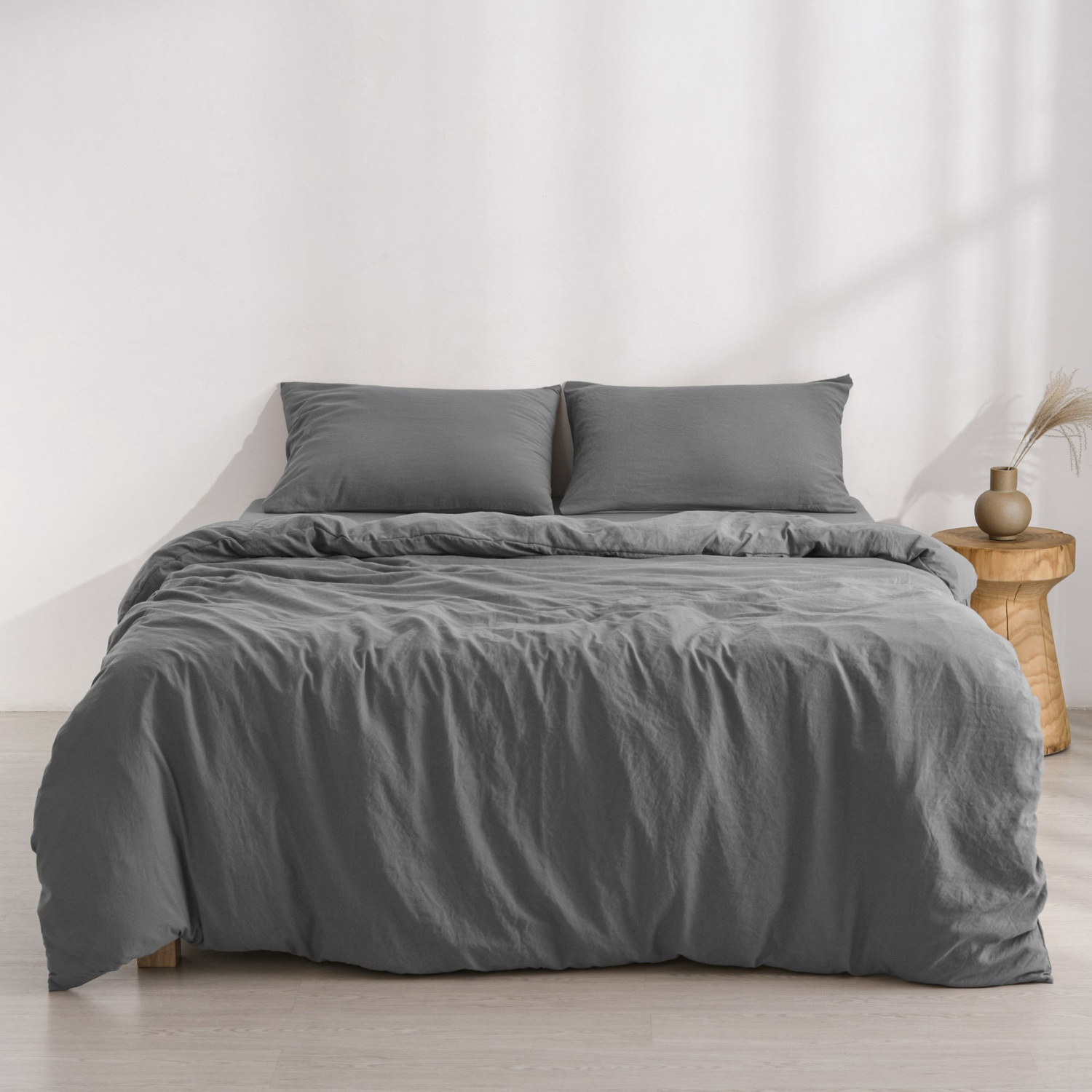 Charcoal-Washed-Microfibre-Quilt-Cover-Set