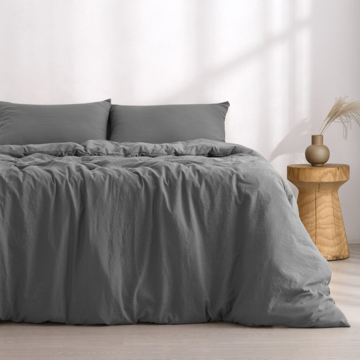 Charcoal-Washed-Microfibre-Quilt-Cover-Set