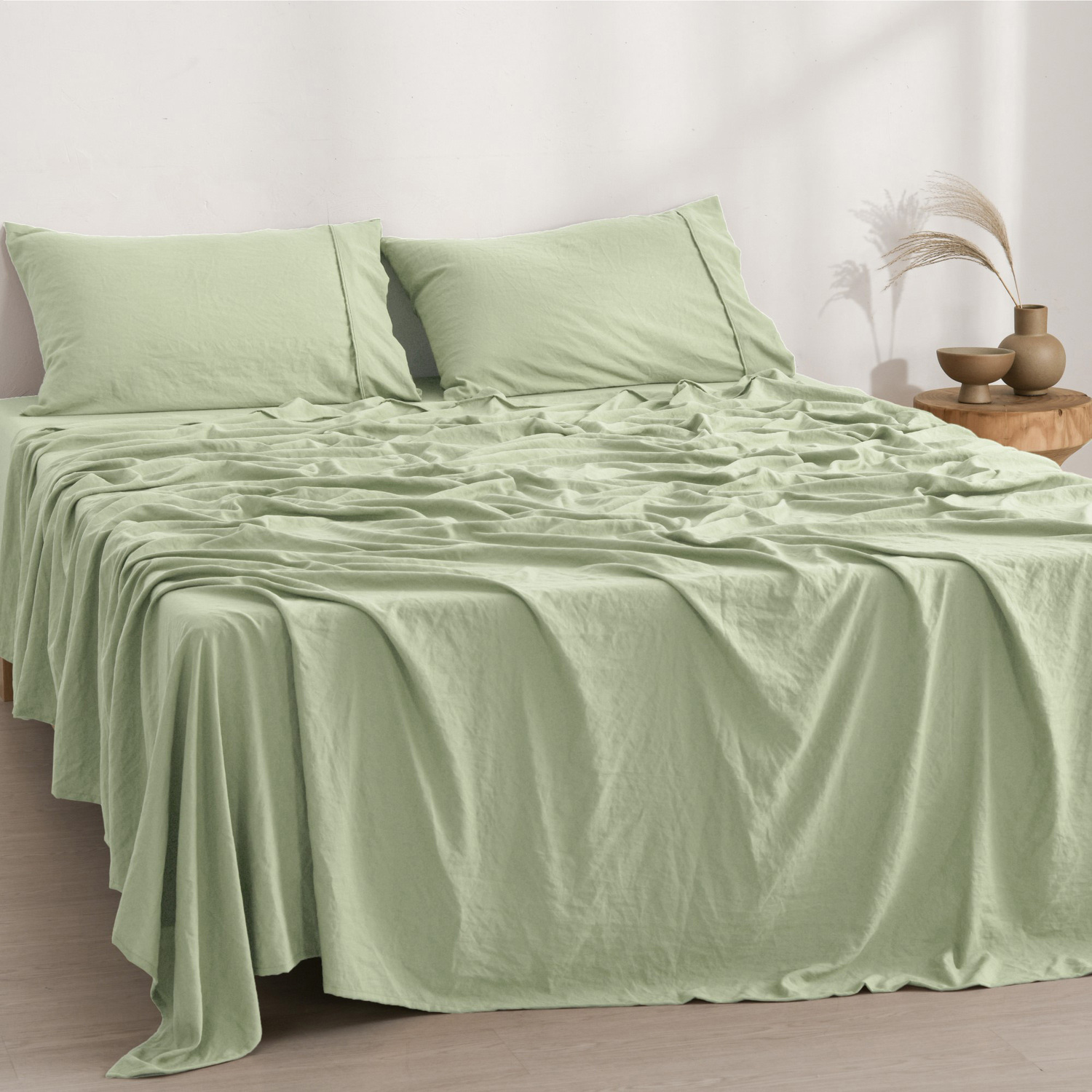 Washed-Microfibre-Sheet-Set