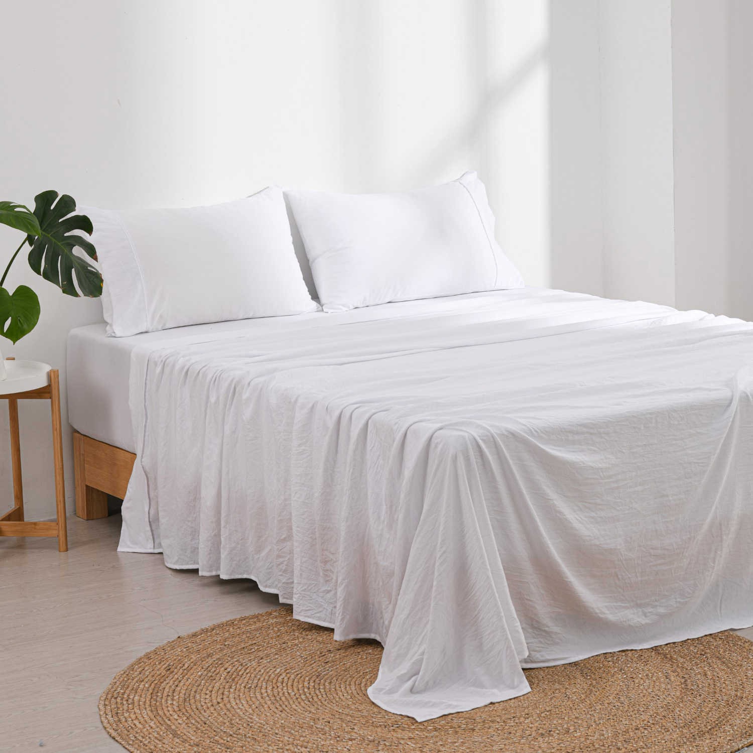 Washed-Microfibre-Sheet-Set