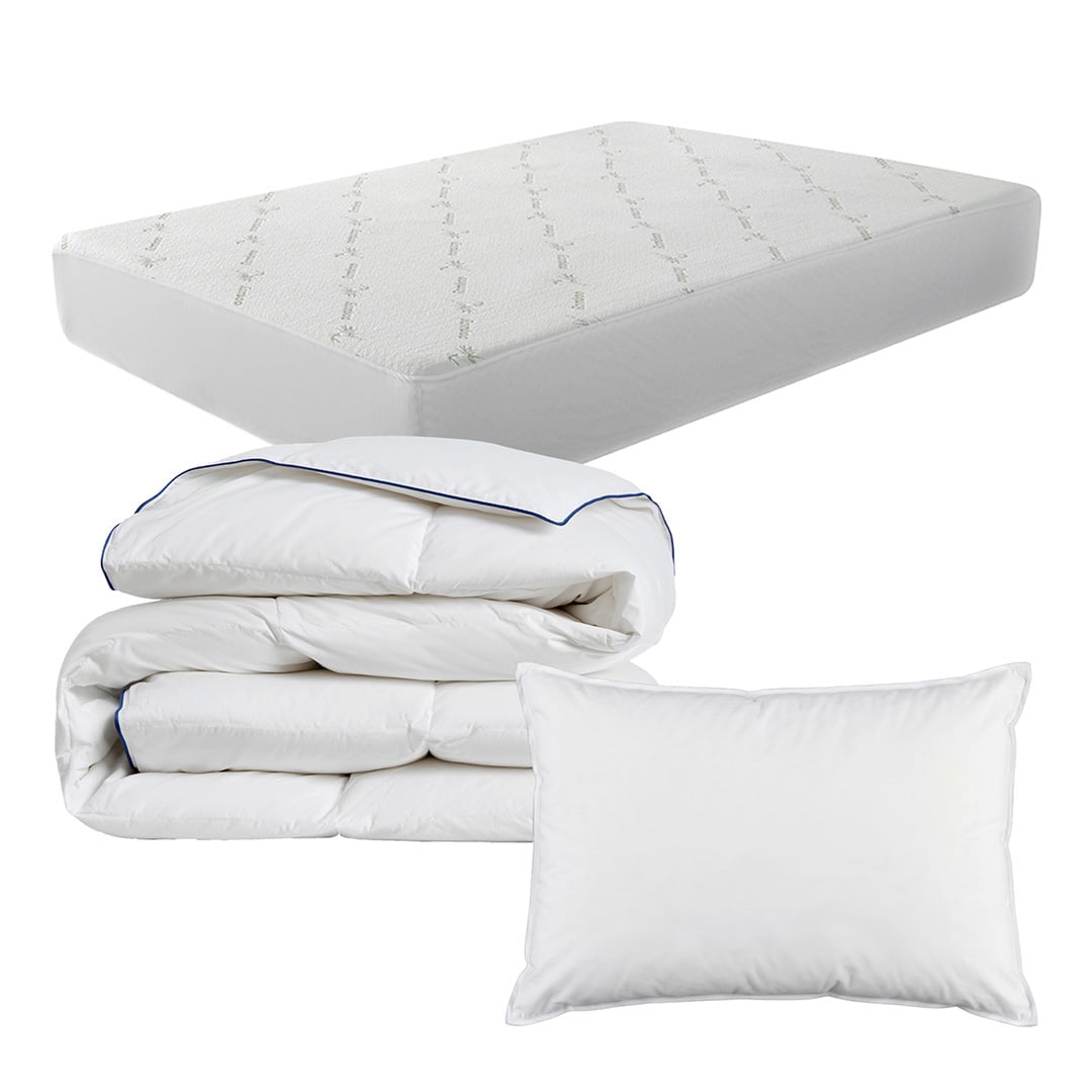 Goose & Duck Feather Bedding Essentials Set