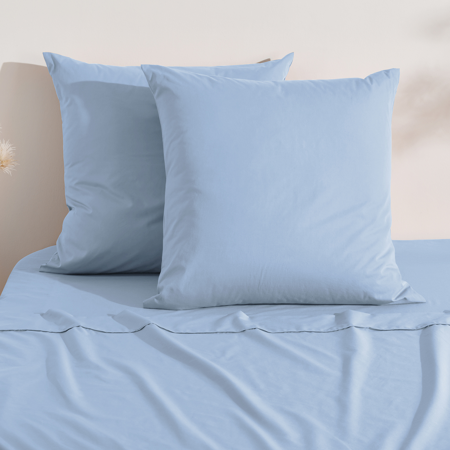 Lulu Cotton-Blend Recycled European Pillowcases