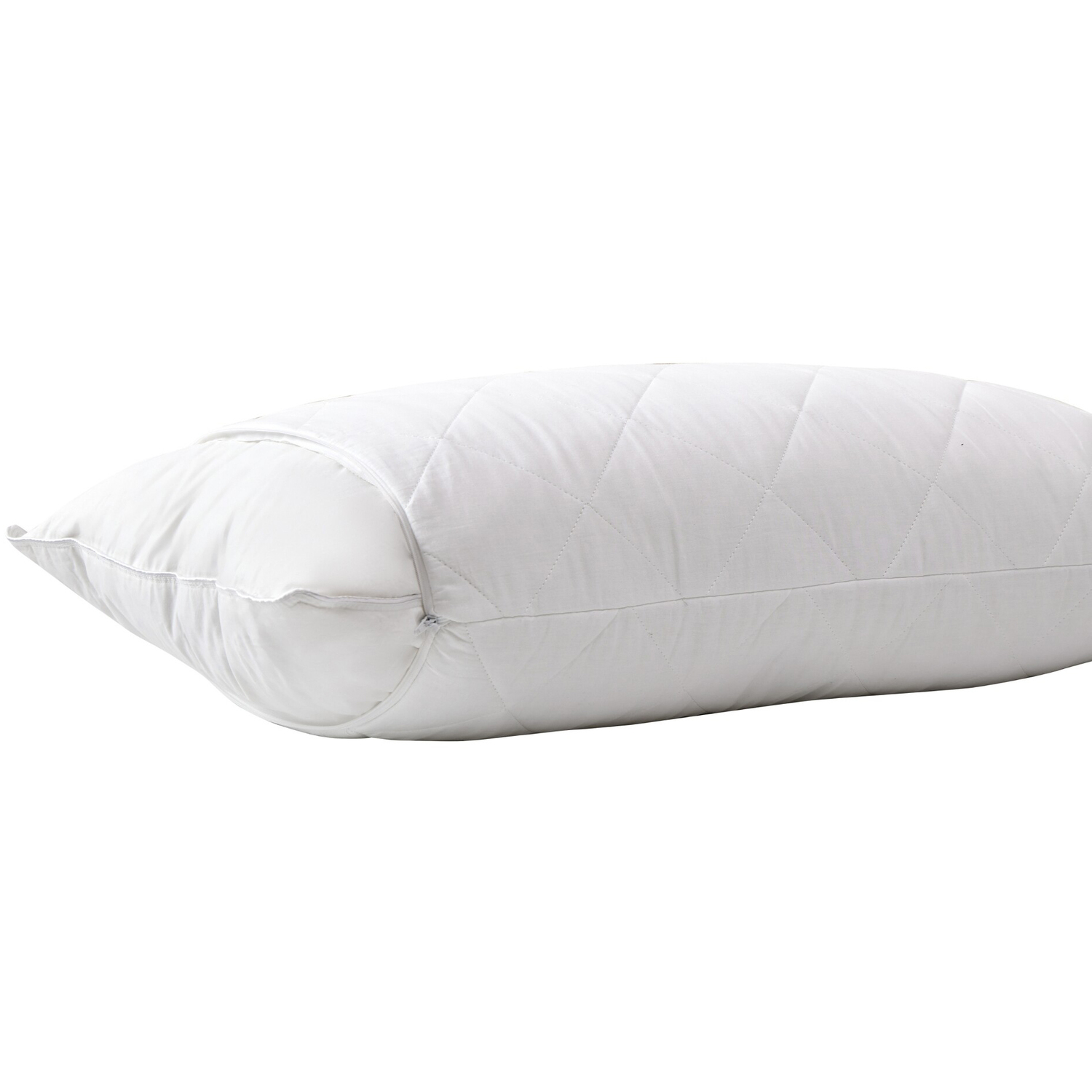 Percy Down Alternative King Pillow with Cotton Cover Pillow Protector