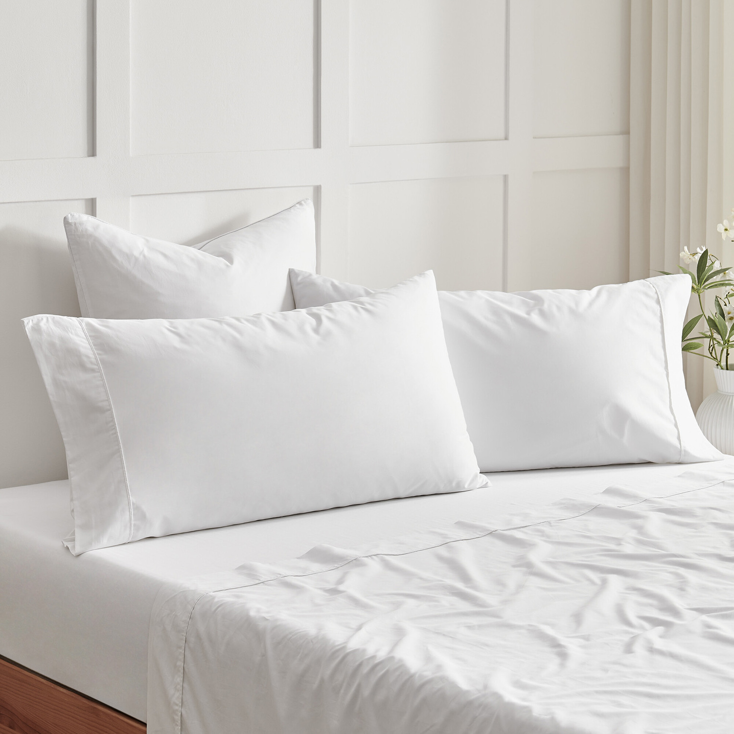 Gavin Cotton Sateen Pillowcases