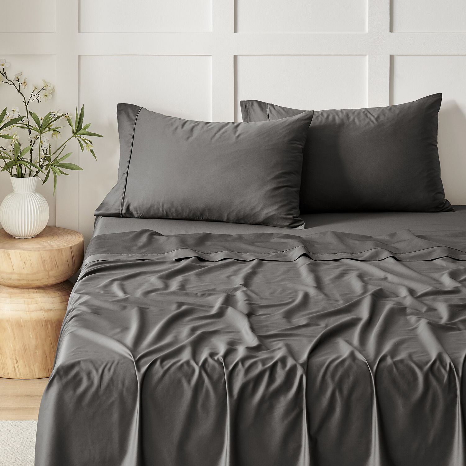 Rhys Cotton Sateen Sheet Set