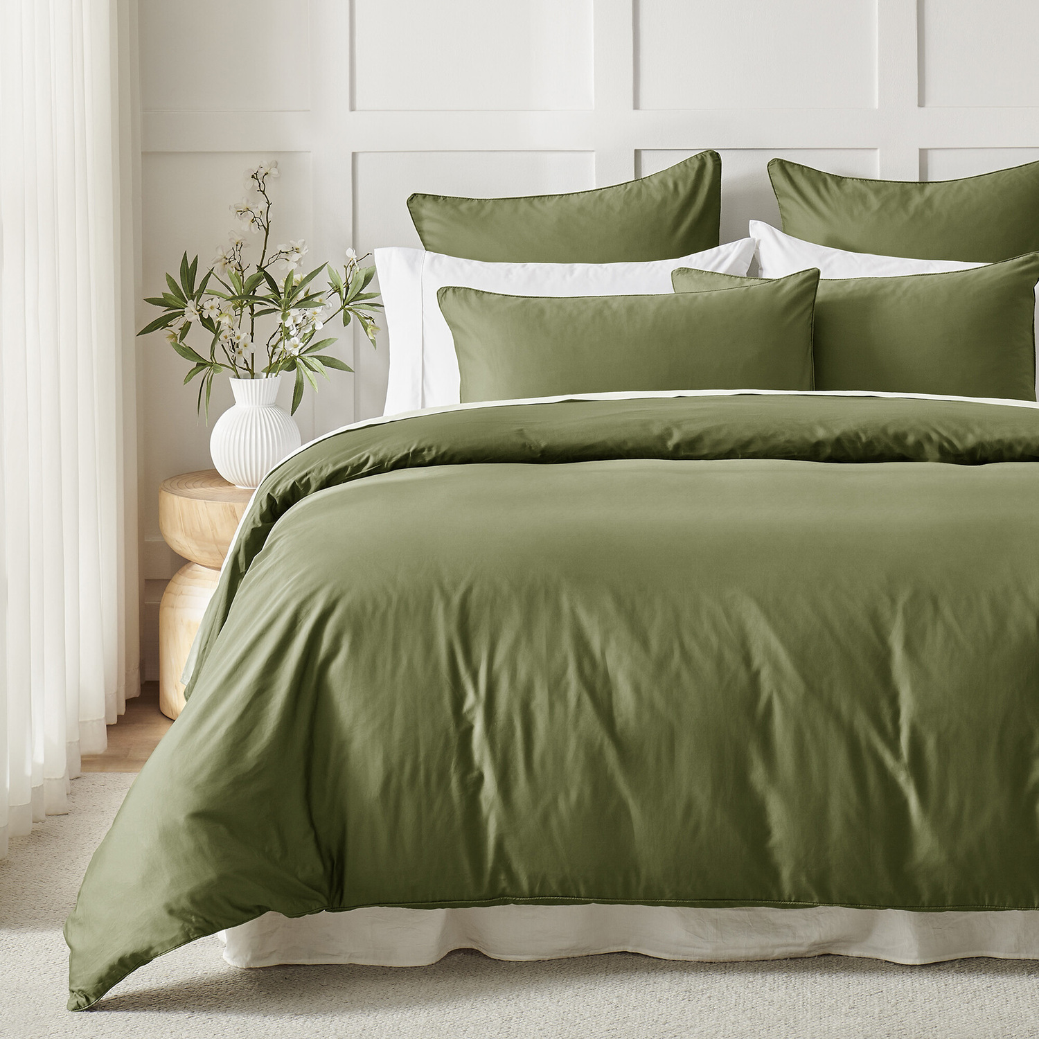 Corbin Cotton Sateen Quilt Cover Set
