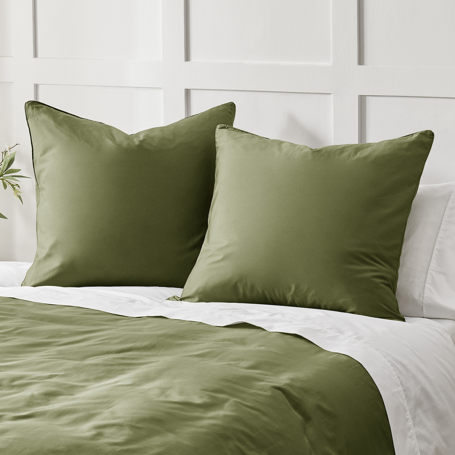 Gavin Cotton Sateen European Pillowcases