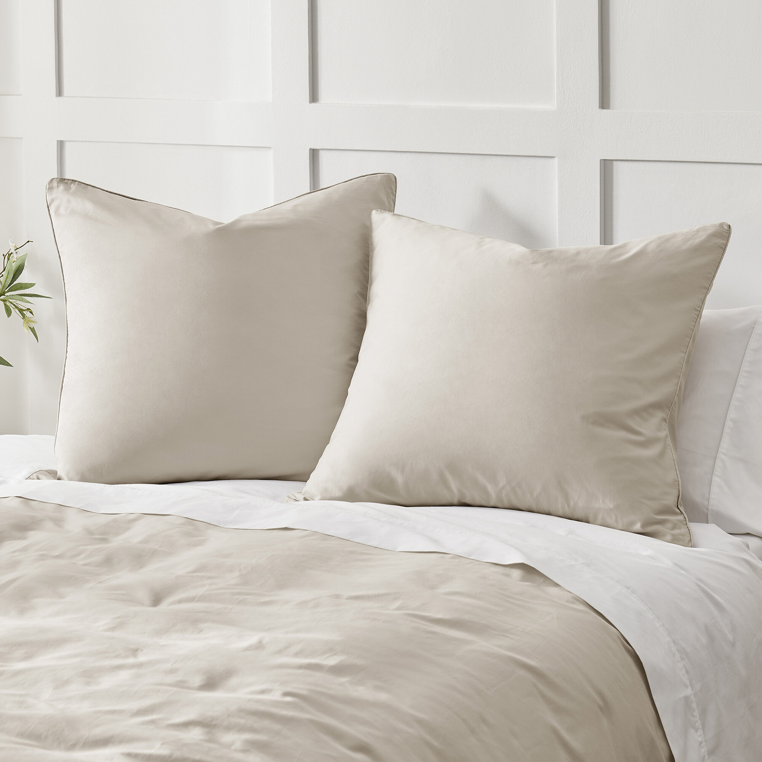 Gavin Cotton Sateen European Pillowcases