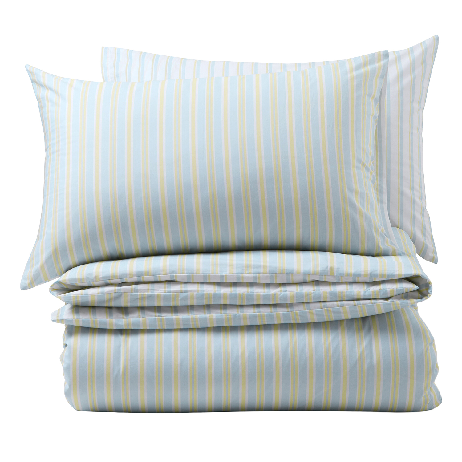 Hendrix Cotton Percale Reversible Quilt Cover Set