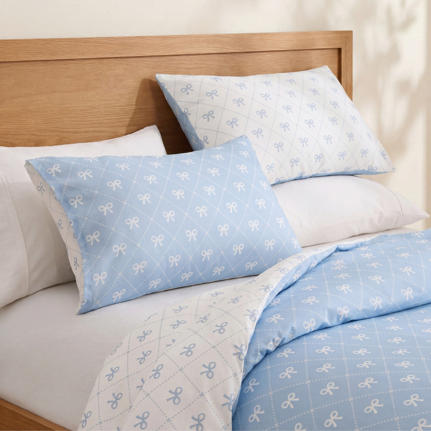 Colter Cotton Slub Reversible Quilt Cover Set