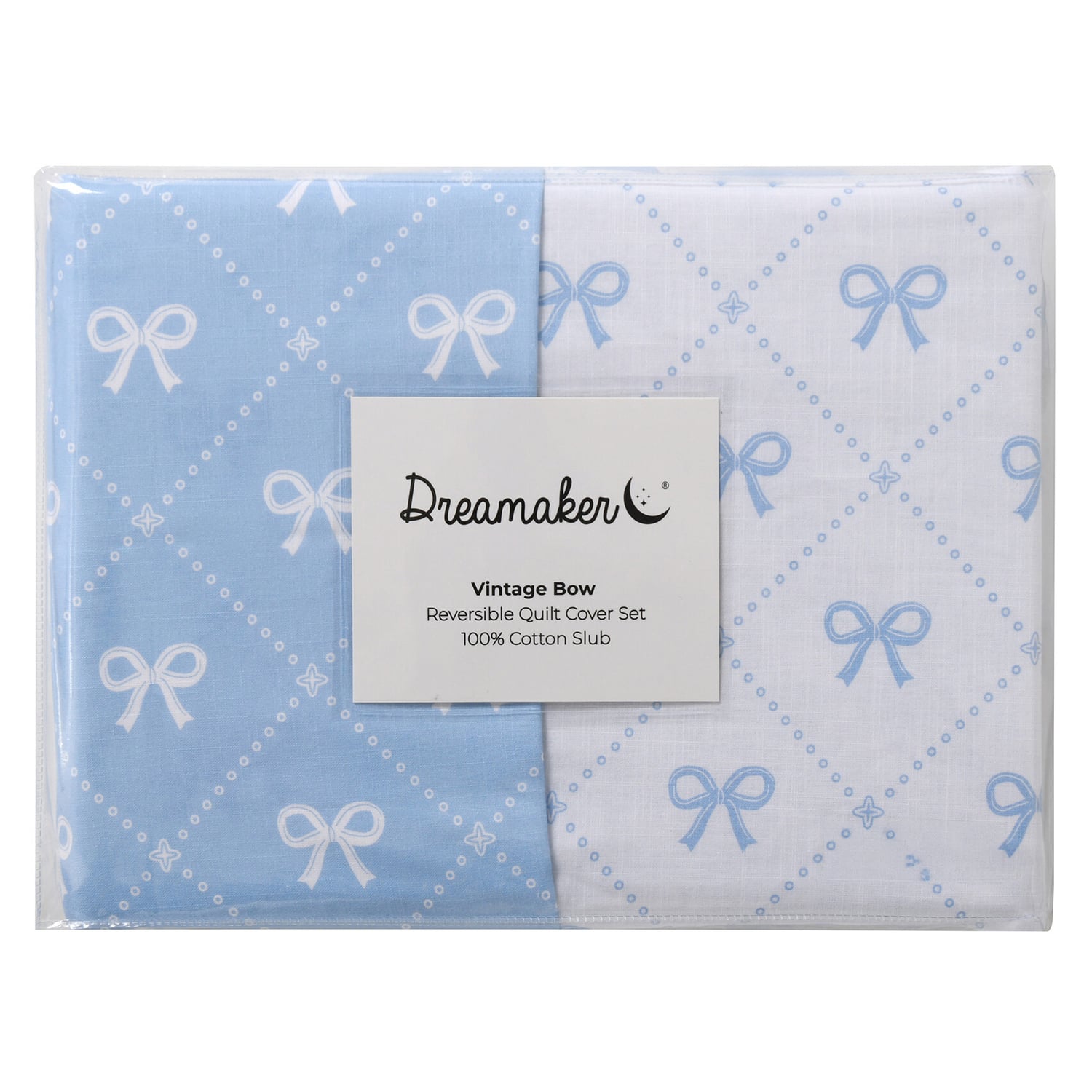 Colter Cotton Slub Reversible Quilt Cover Set