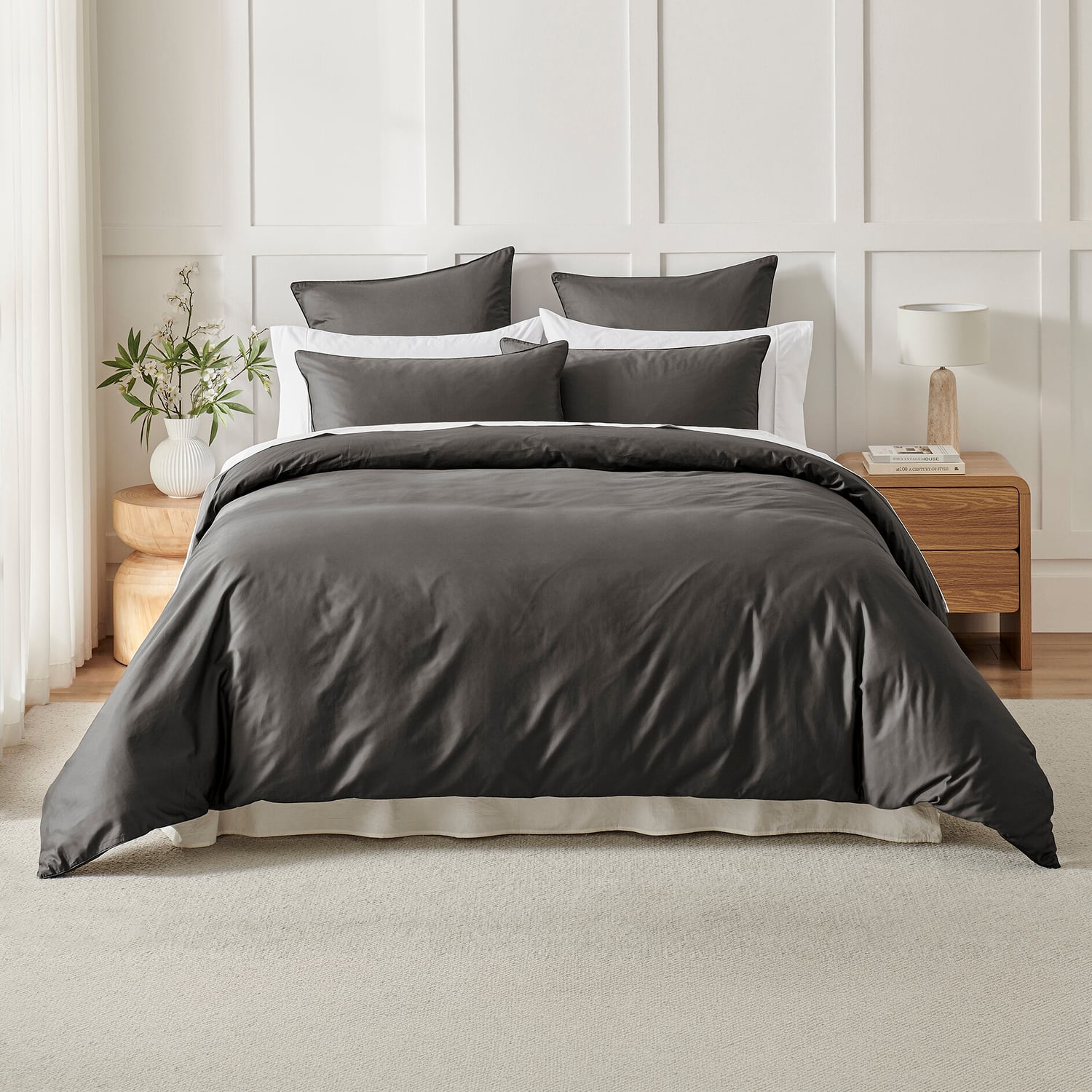 Corbin Cotton Sateen Quilt Cover Set