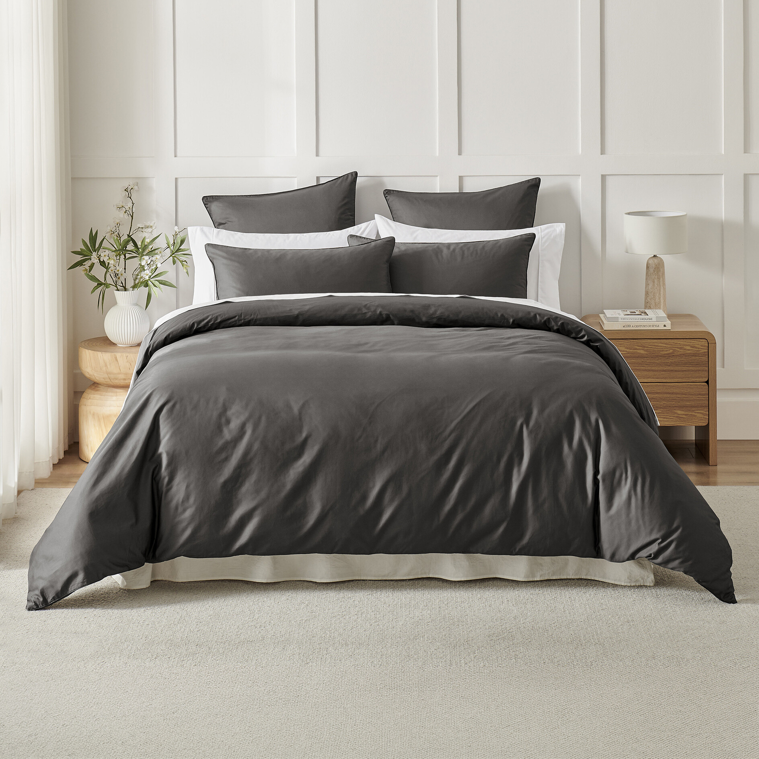 Corbin Cotton Sateen Quilt Cover Set