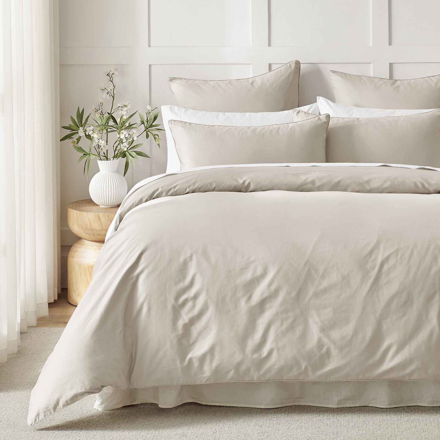 Corbin Cotton Sateen Quilt Cover Set