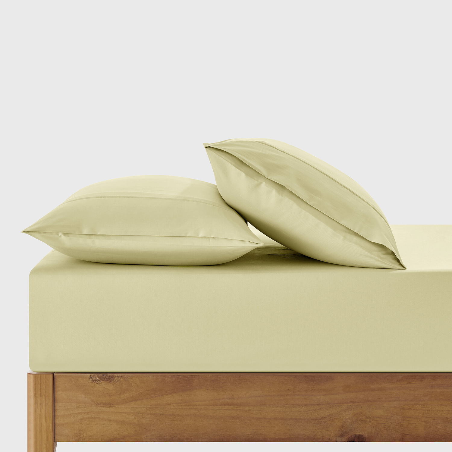 Rhys Cotton Sateen Fitted Sheet Set