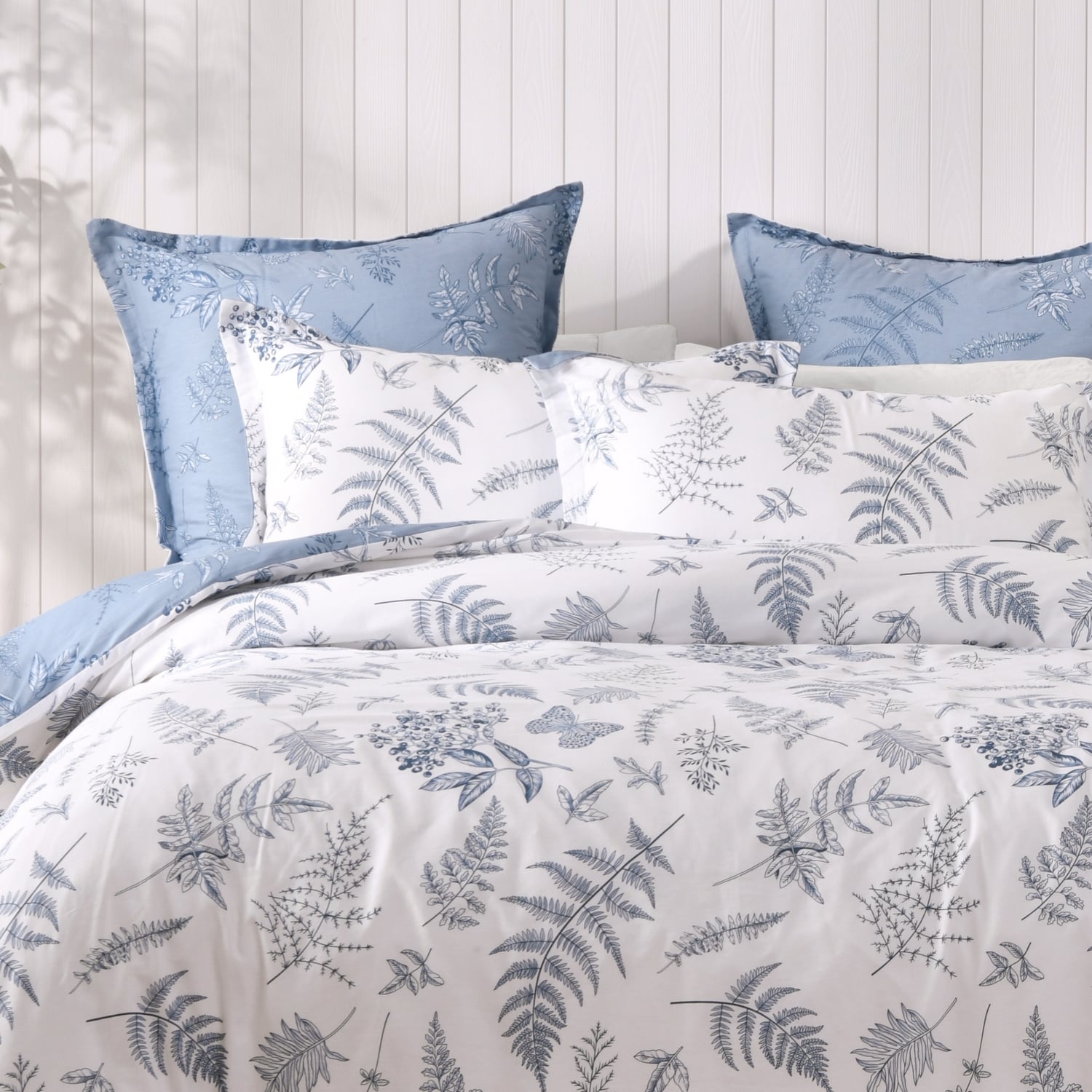 Daphne Cotton Sateen Reversible Quilt Cover