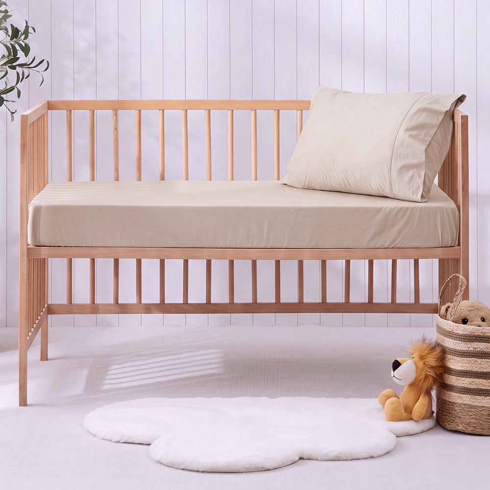 Cakren Cotton Cot Fitted Sheet Set