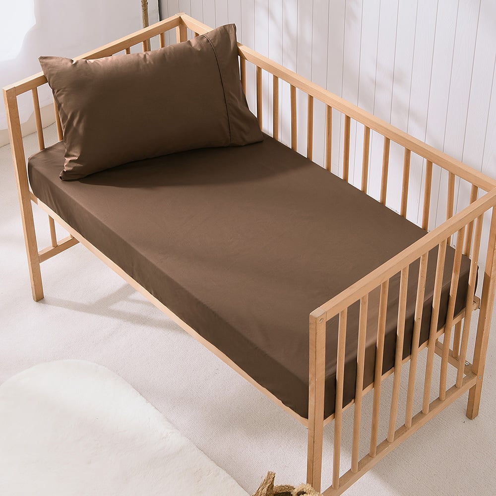 Cakren Cotton Cot Fitted Sheet Set