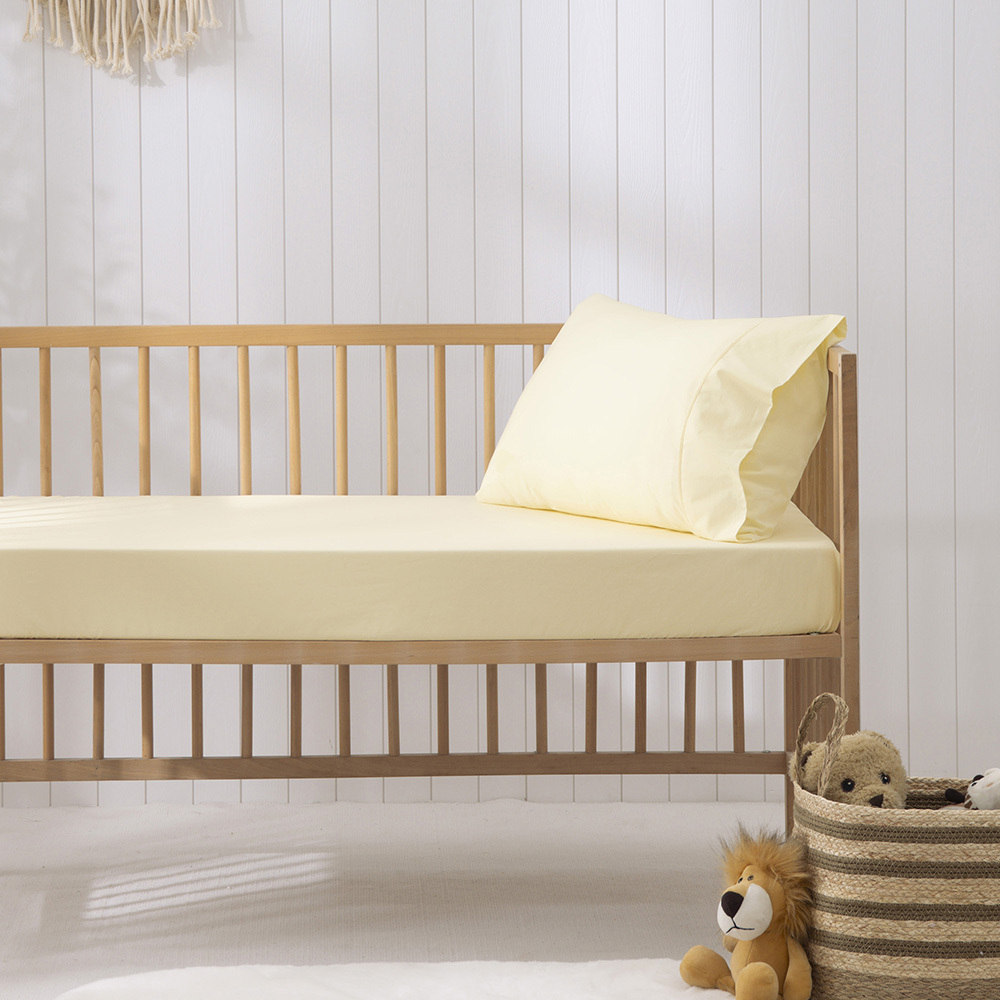 Cakren Cotton Cot Fitted Sheet Set