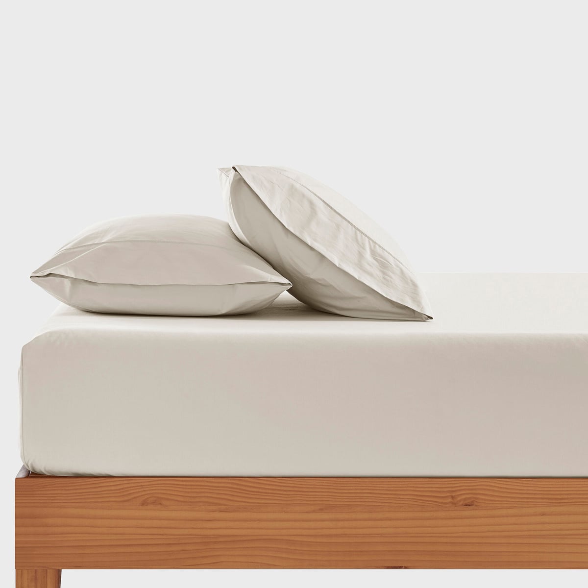 Ropert Cotton Percale Fitted Sheet Set