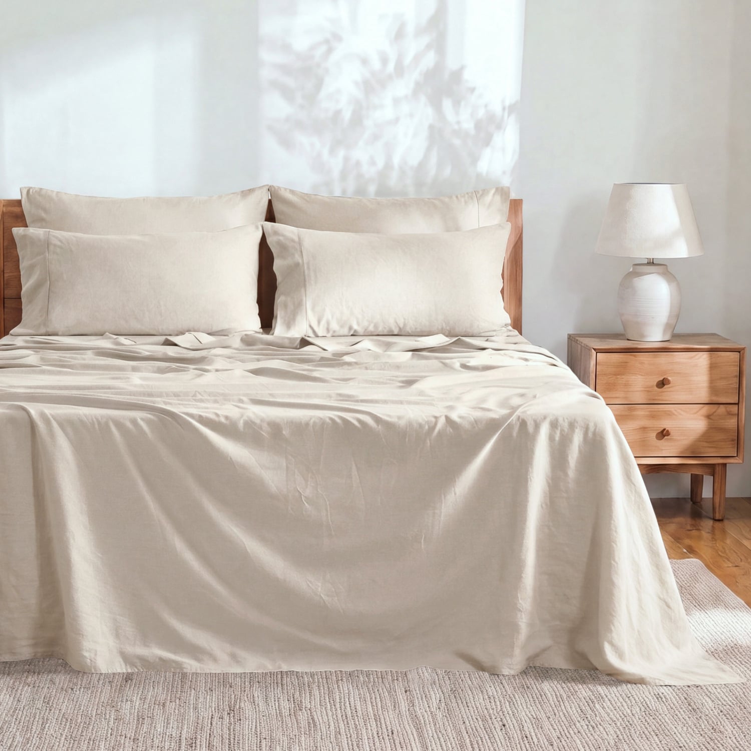 Beatrix Linen & Cotton Sheet Set