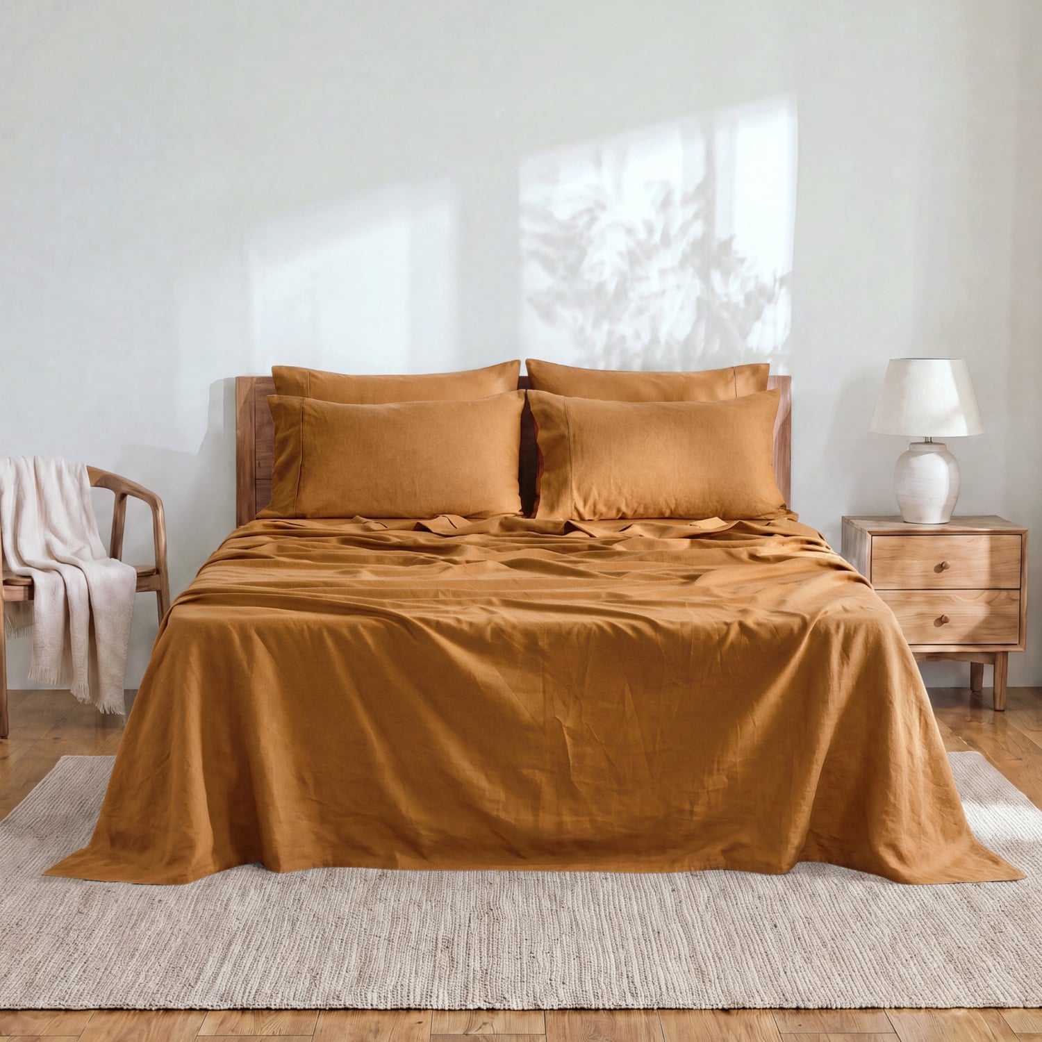 Beatrix Linen & Cotton Sheet Set