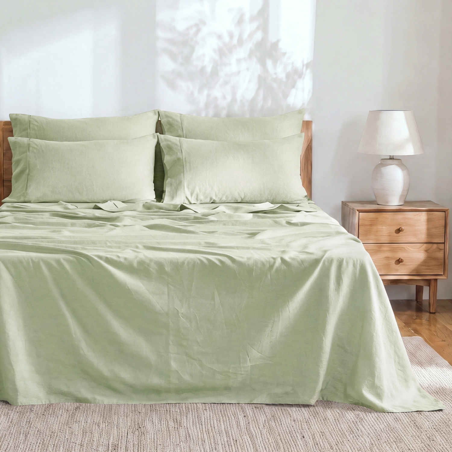 Beatrix Linen & Cotton Sheet Set