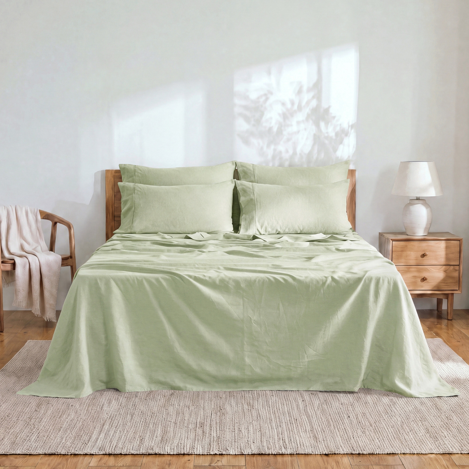Beatrix Linen & Cotton Sheet Set