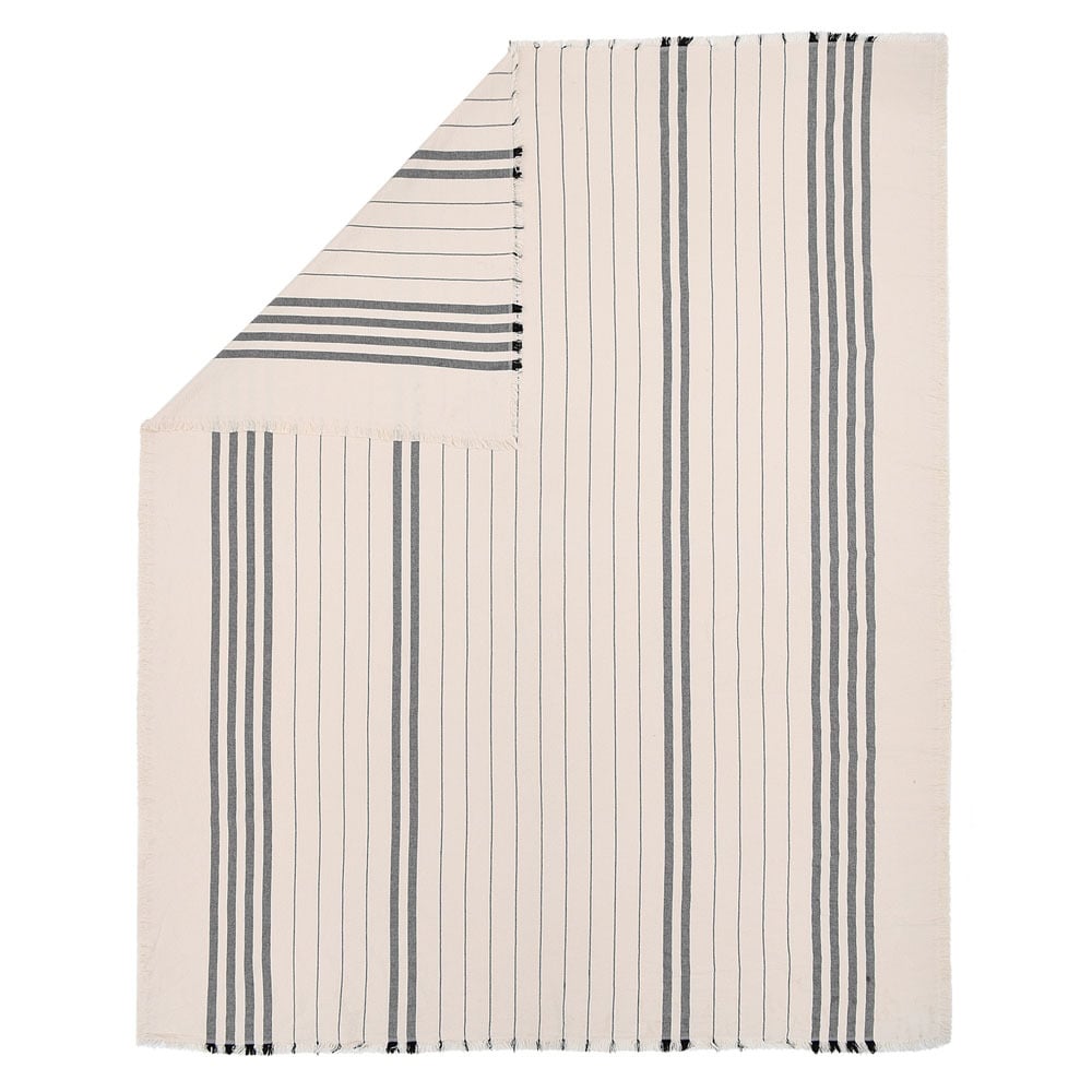 Sierra Yarn-Dyed Cotton Jacquard Blanket