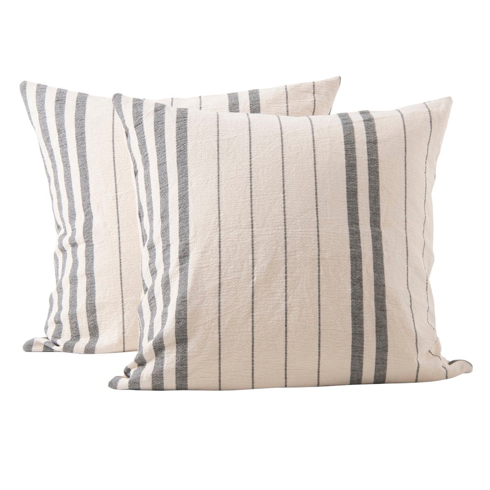 Sierra Yarn-Dyed Cotton Jacquard European Pillowcases
