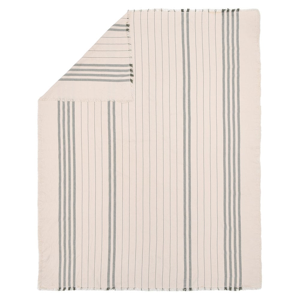 Sierra Yarn-Dyed Cotton Jacquard Blanket