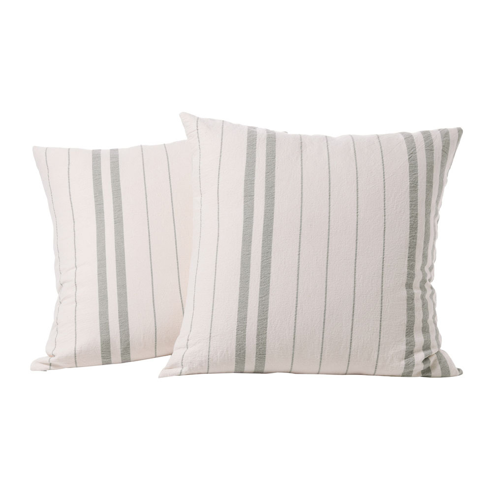 Sierra Yarn-Dyed Cotton Jacquard European Pillowcases