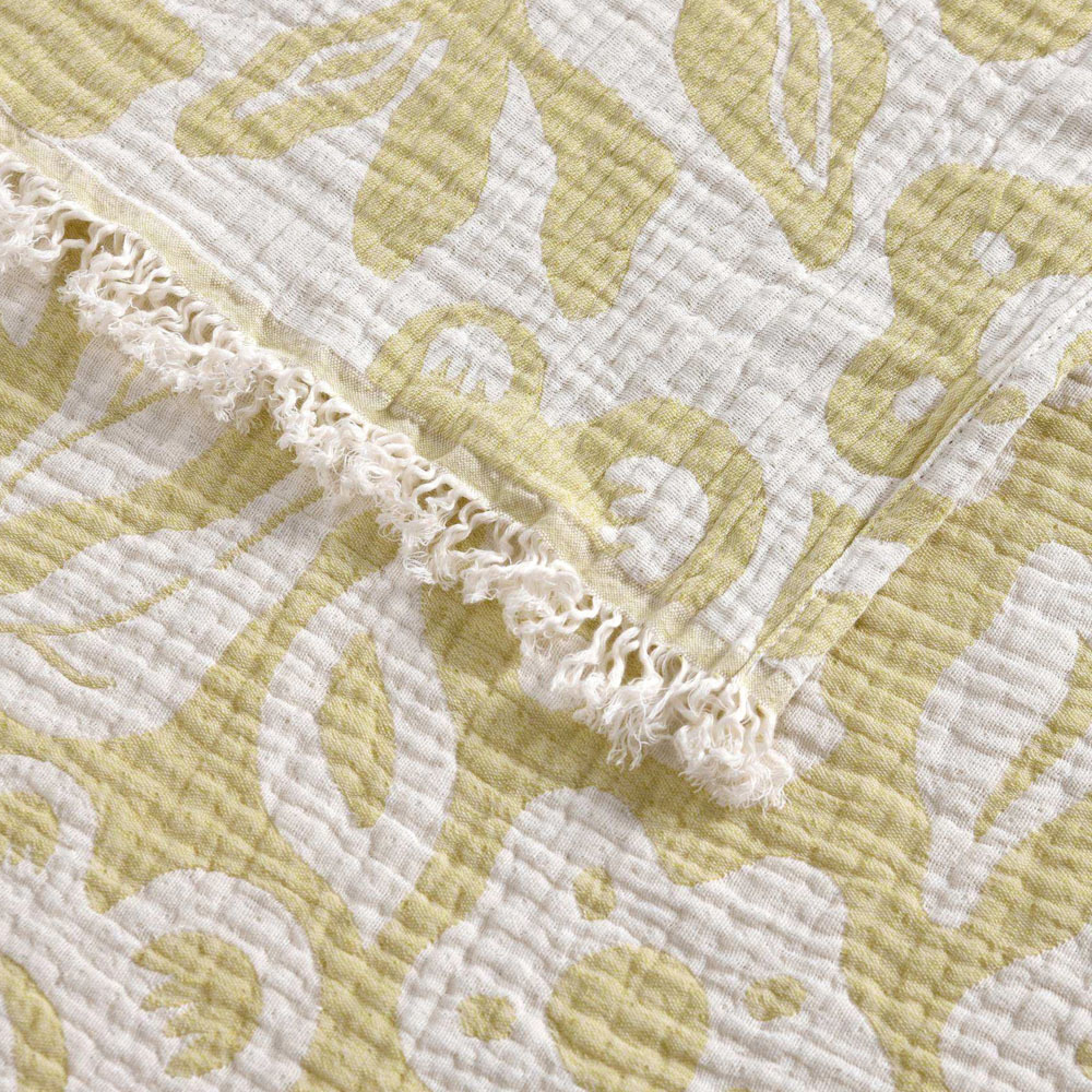 Vista Cotton Jacquard Blanket