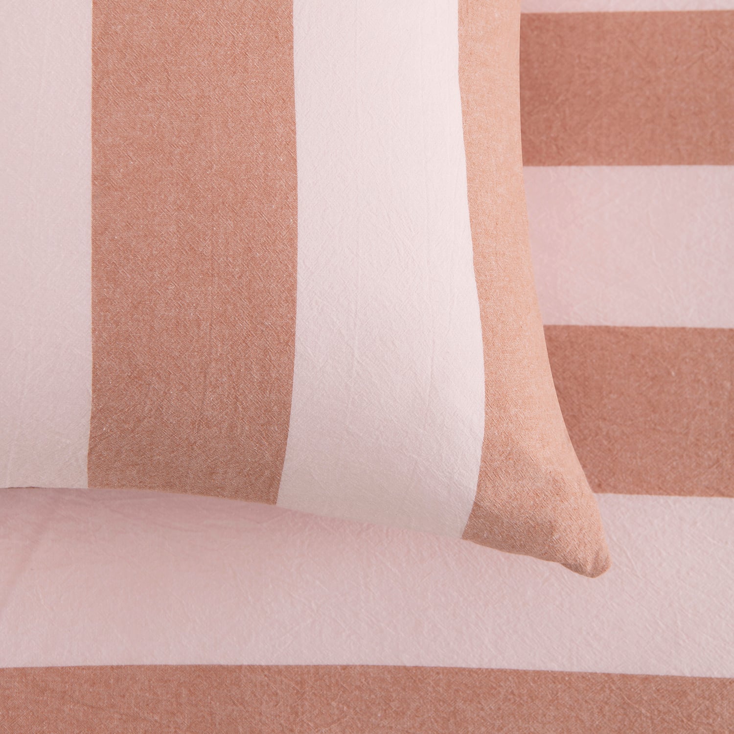 Stripe Noa Yarn-Dyed Washed Cotton Quilt Cover Set