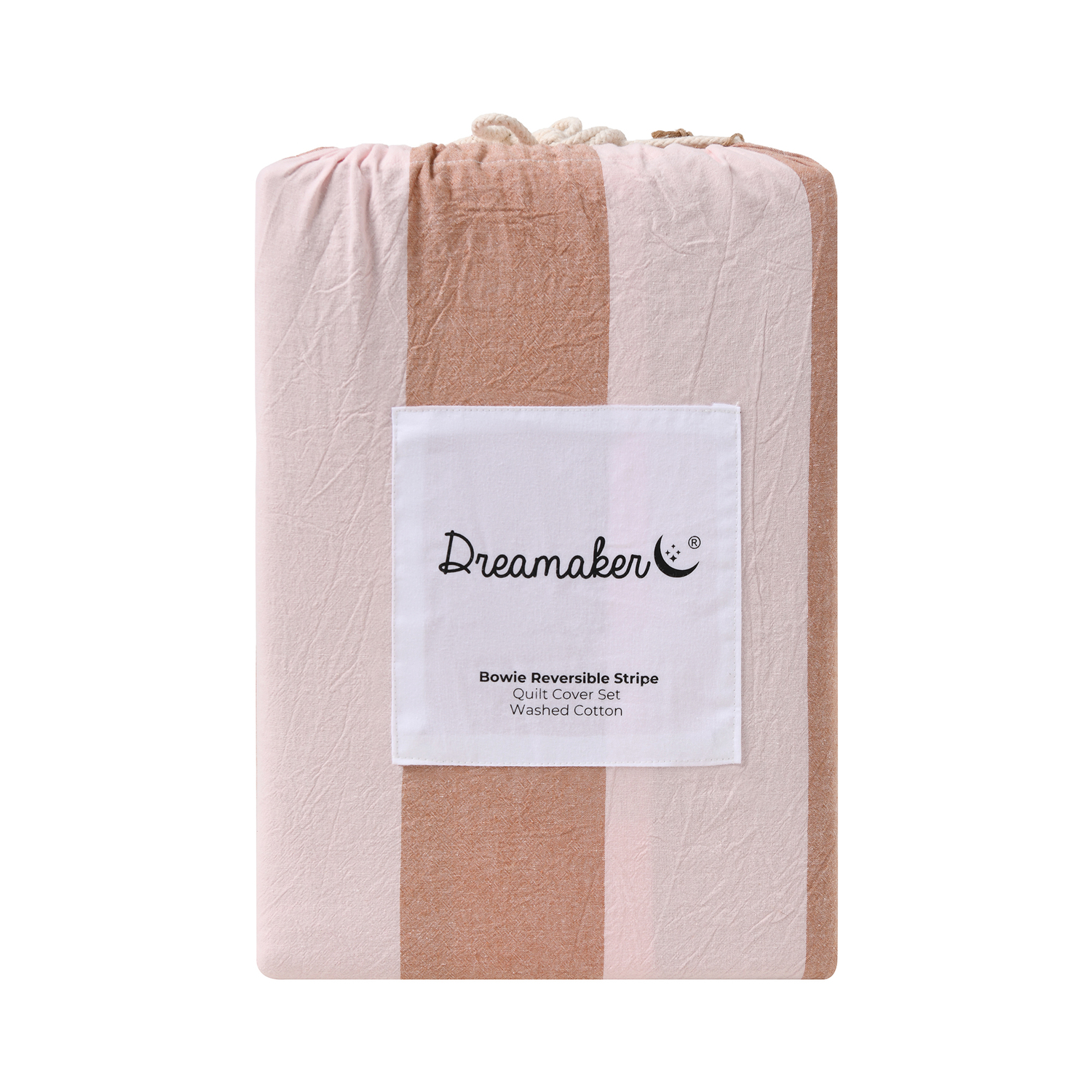 Stripe Noa Yarn-Dyed Washed Cotton Quilt Cover Set