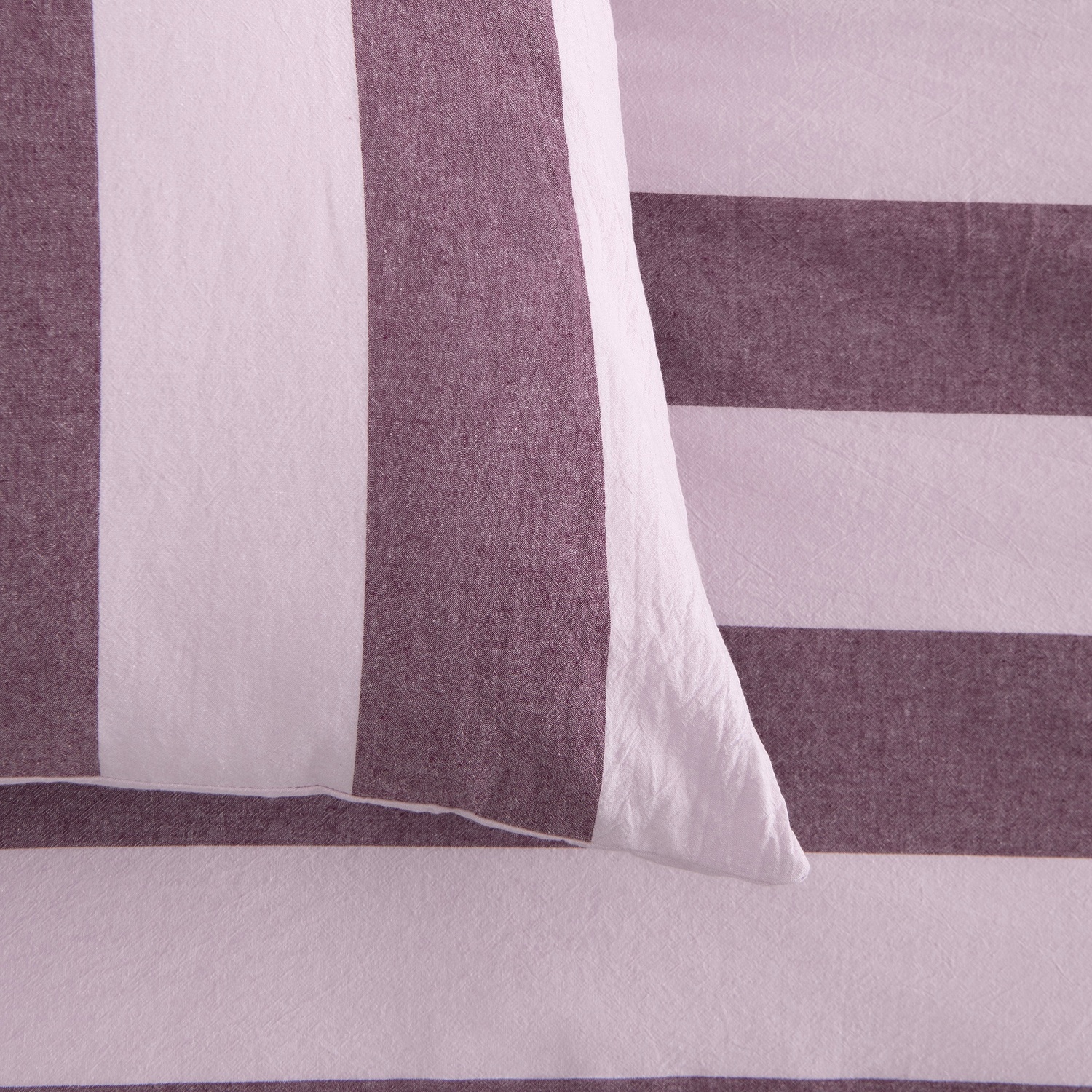 Stripe Noa Yarn-Dyed Washed Cotton Quilt Cover Set