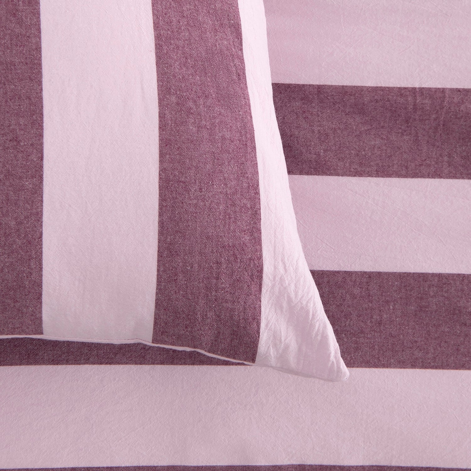 Stripe Noa Yarn-Dyed Washed Cotton Quilt Cover Set