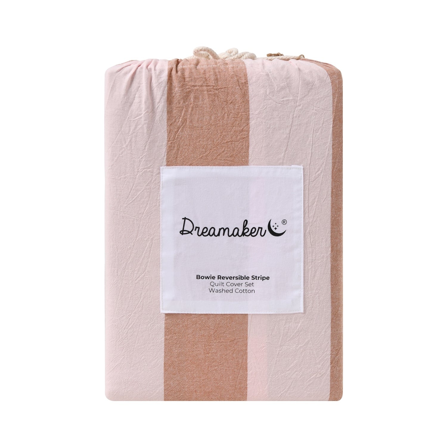 Stripe Noa Yarn-Dyed Washed Cotton Quilt Cover Set