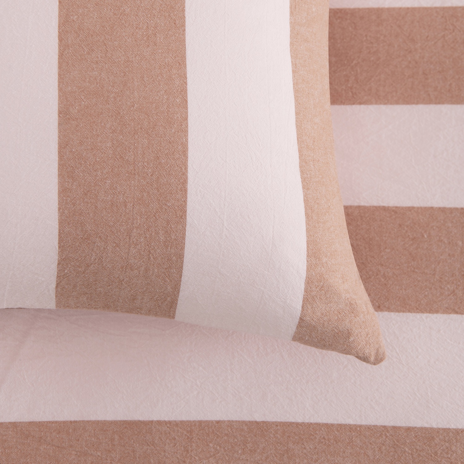Stripe Noa Yarn-Dyed Washed Cotton Quilt Cover Set