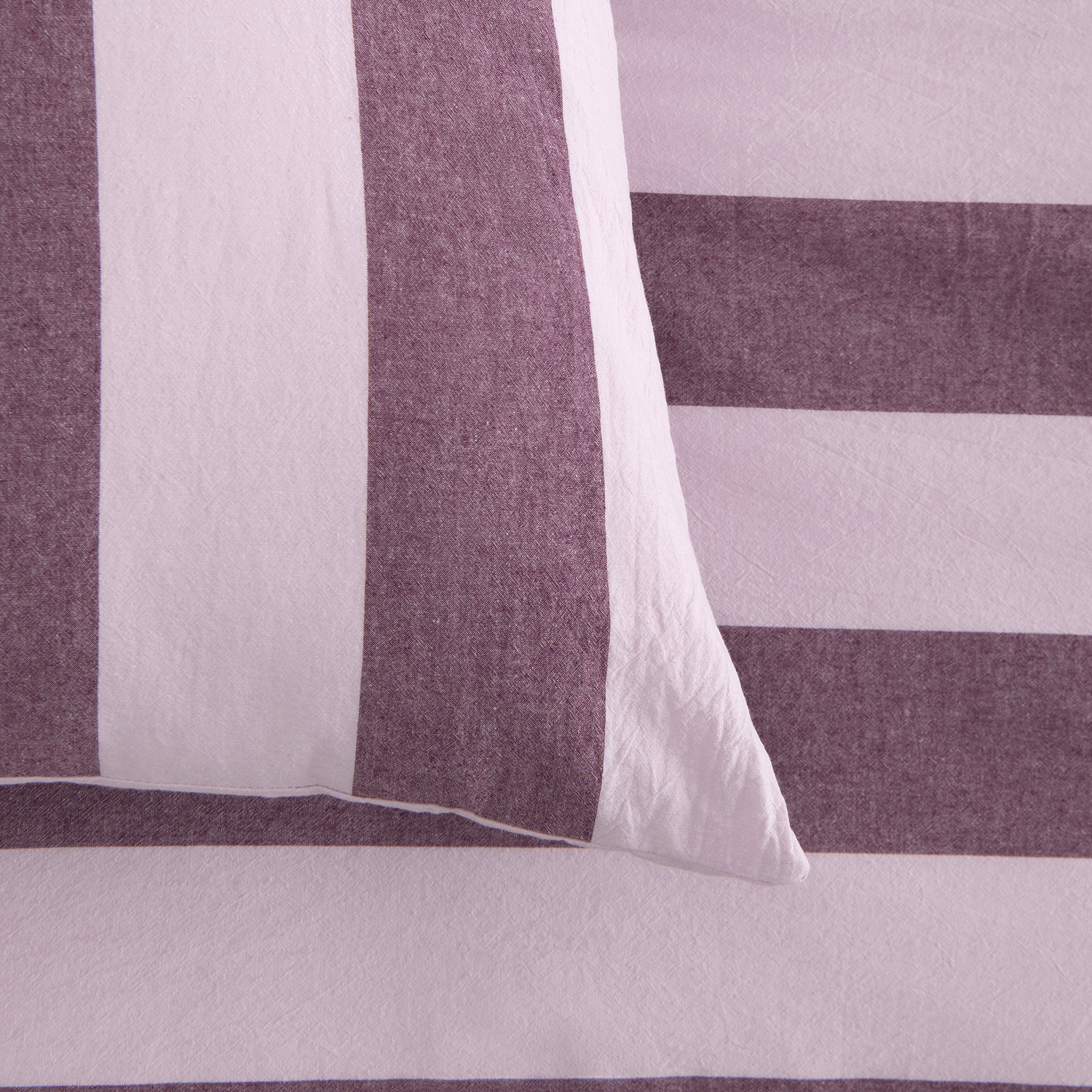 Stripe-Noa-Yarn-Dyed-Washed-Cotton-European-Pillowcases