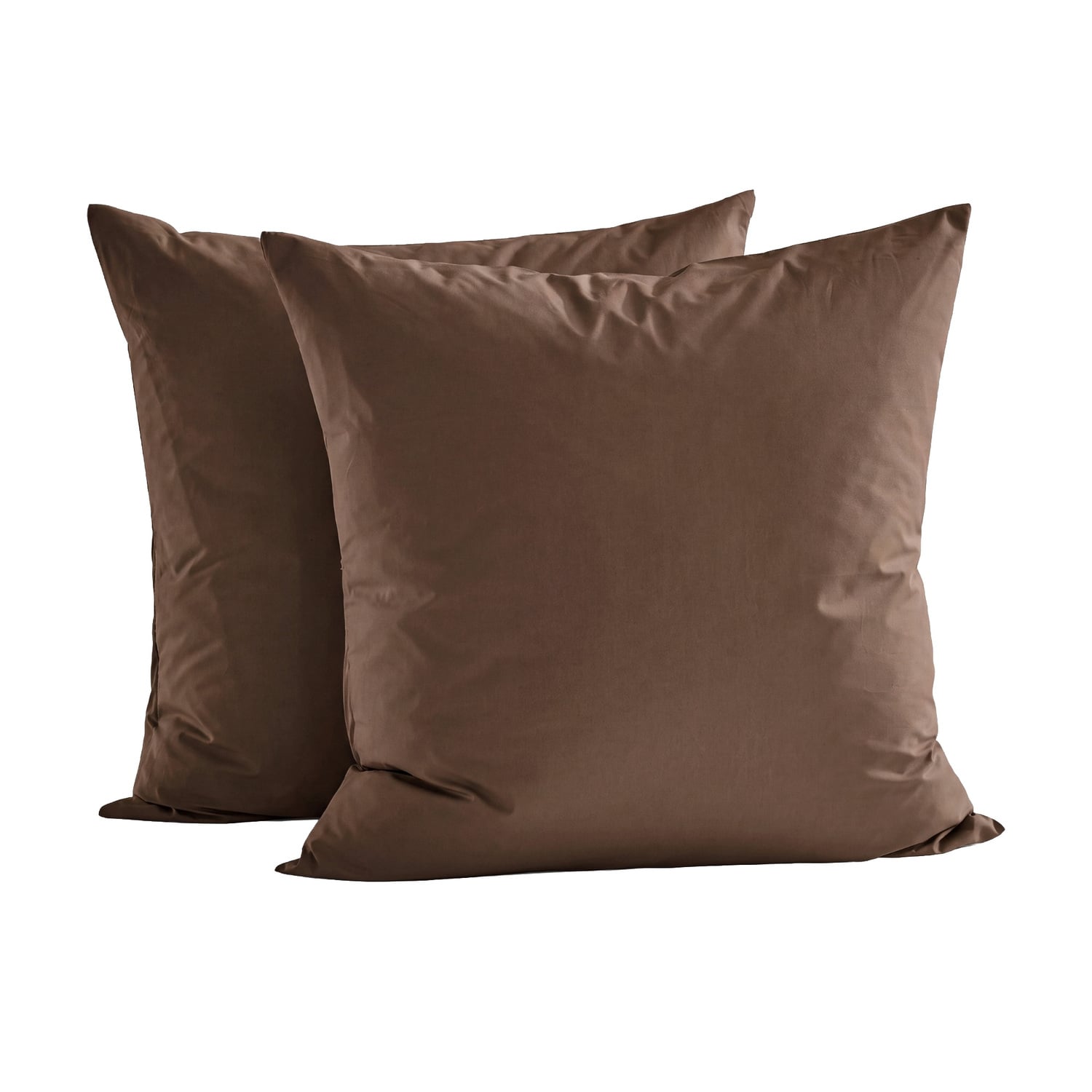 Ropert 300TC Cotton Percale European Pillowcases
