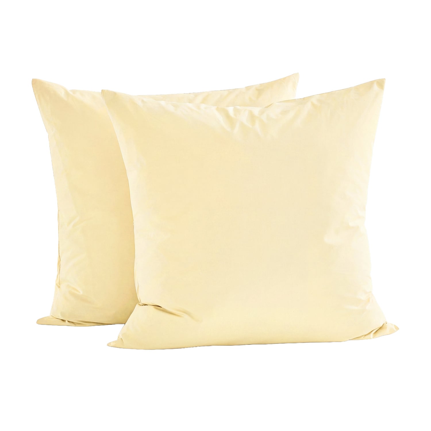 Ropert 300TC Cotton Percale European Pillowcases