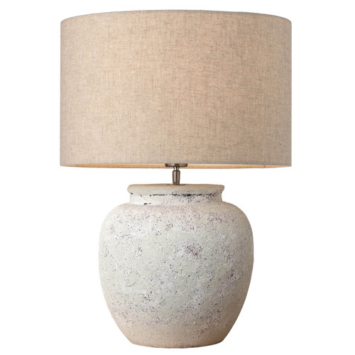 Mayfield Lamps Natural Flax Esme 