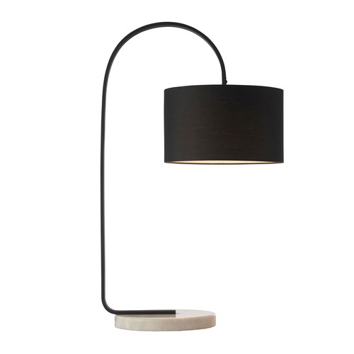 Black Nada Marble Table Lamp